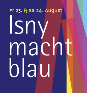 Ausschnitt Flyer Isny macht Blau 2024